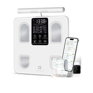 NEW Arboleaf Smart Body Composition Scale BMI Body Fat Muscle App Bluetooth